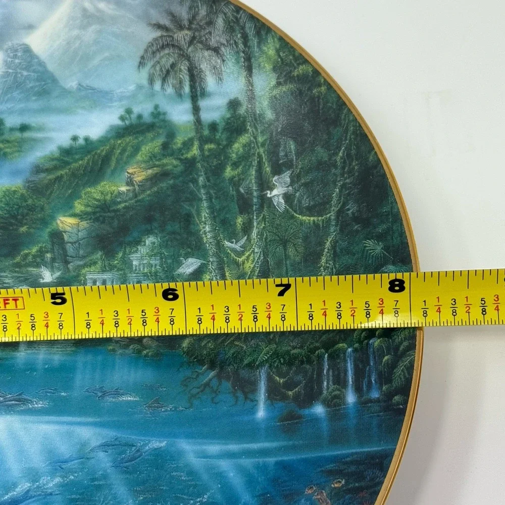 Vintage Sanctuary of the Dolphins Collectors Plate by The Hamilton Collection